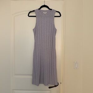 Splendid Sleeveless Light Purple / Gray Ribbed Dress. Size M. NWOT
